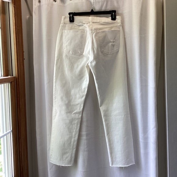 GAP Best Girlfriend White Ankle Jeans * 26* EUC - Picture 2 of 7